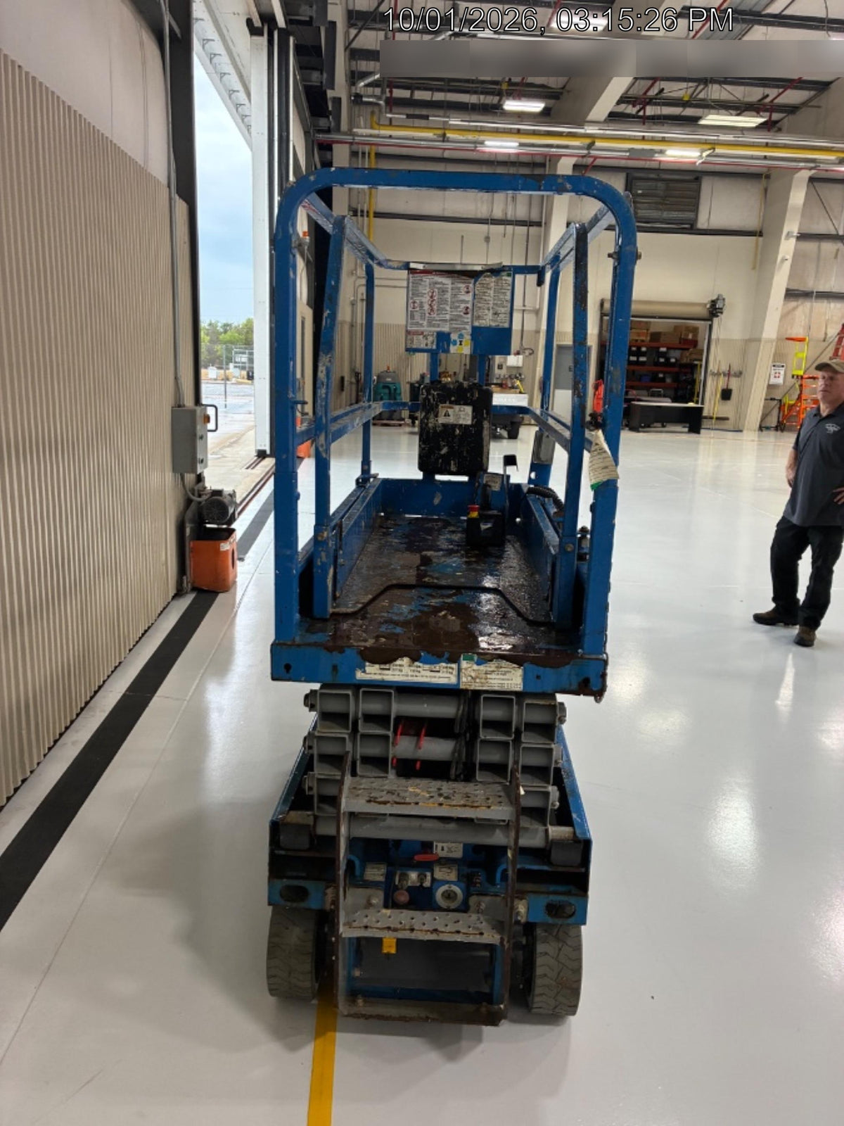 2019 Genie GS-1930 Fixed Rails with Chain Entry