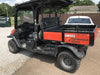2019 Kubota RTV-X1140W-H 4wd Utility Cart, LED Strobe, Windshield Tempered Glass, Plastic Canopy, Wire Harness Kit, Backup Alarm