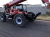2020 Manitou MTA10055 Cab/Heat/Air, LED Work Lights, Solid Tires, Lift Hook, Beacon, Auxiliary Hydraulics w/66" Carriage and 60" Forks