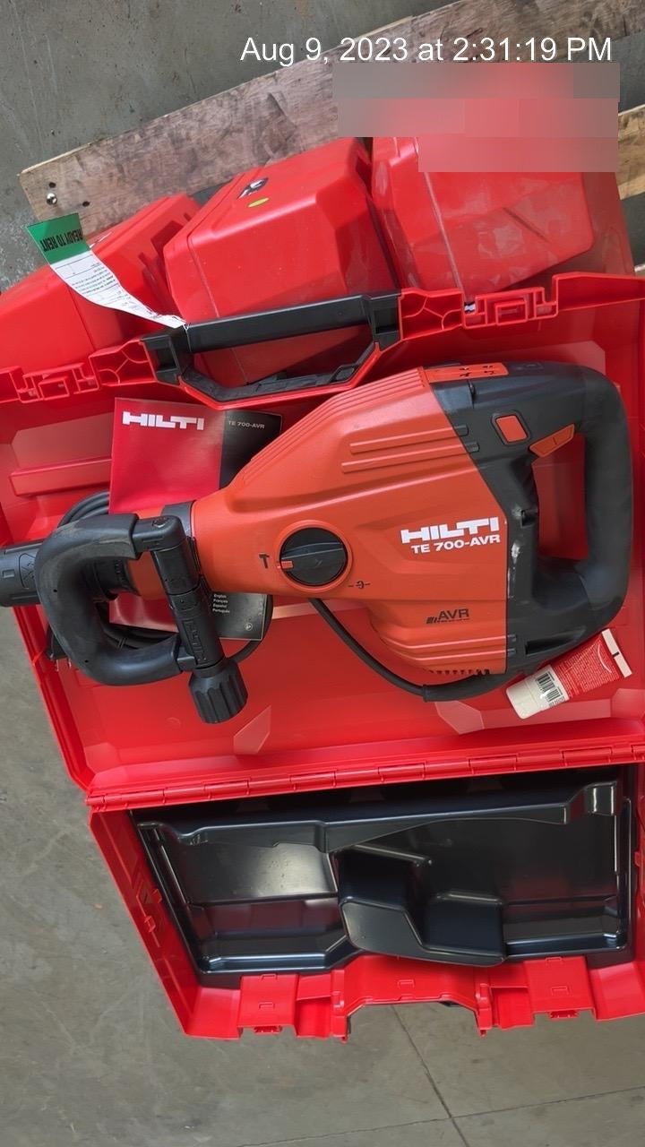 2023 HILTI TE 700-AVR