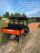 2021 Kubota RTV-X1140W-H Plastic Canopy, Windshield Acrylic Clear, LED Strobe Light, Wire Harness Kit, Back up Alarm