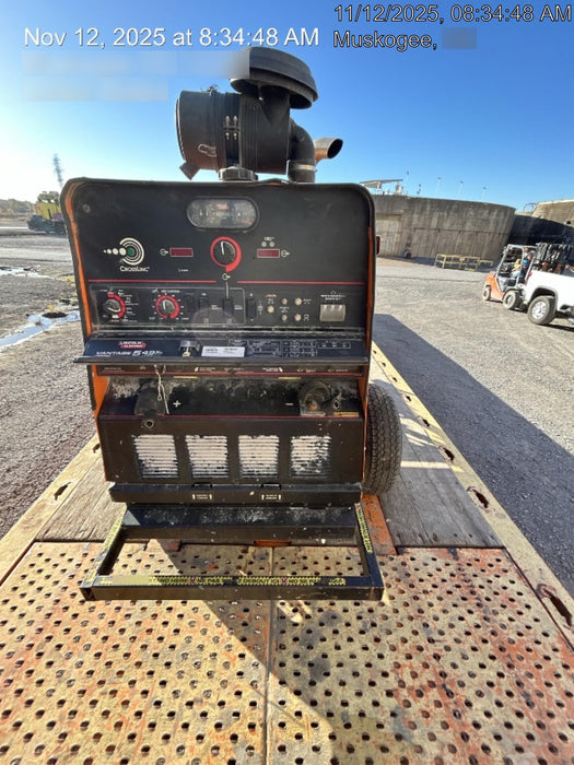 2022 Lincoln Electric Vantage 549X Crosslink Technology, Trailer Mounted, ES Decals, T3