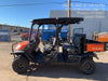 2022 Kubota RTV-X1140W-H Plastic Canopy, Windshield Acrylic Clear, LED Strobe Light, Wire Harness Kit, Back up Alarm