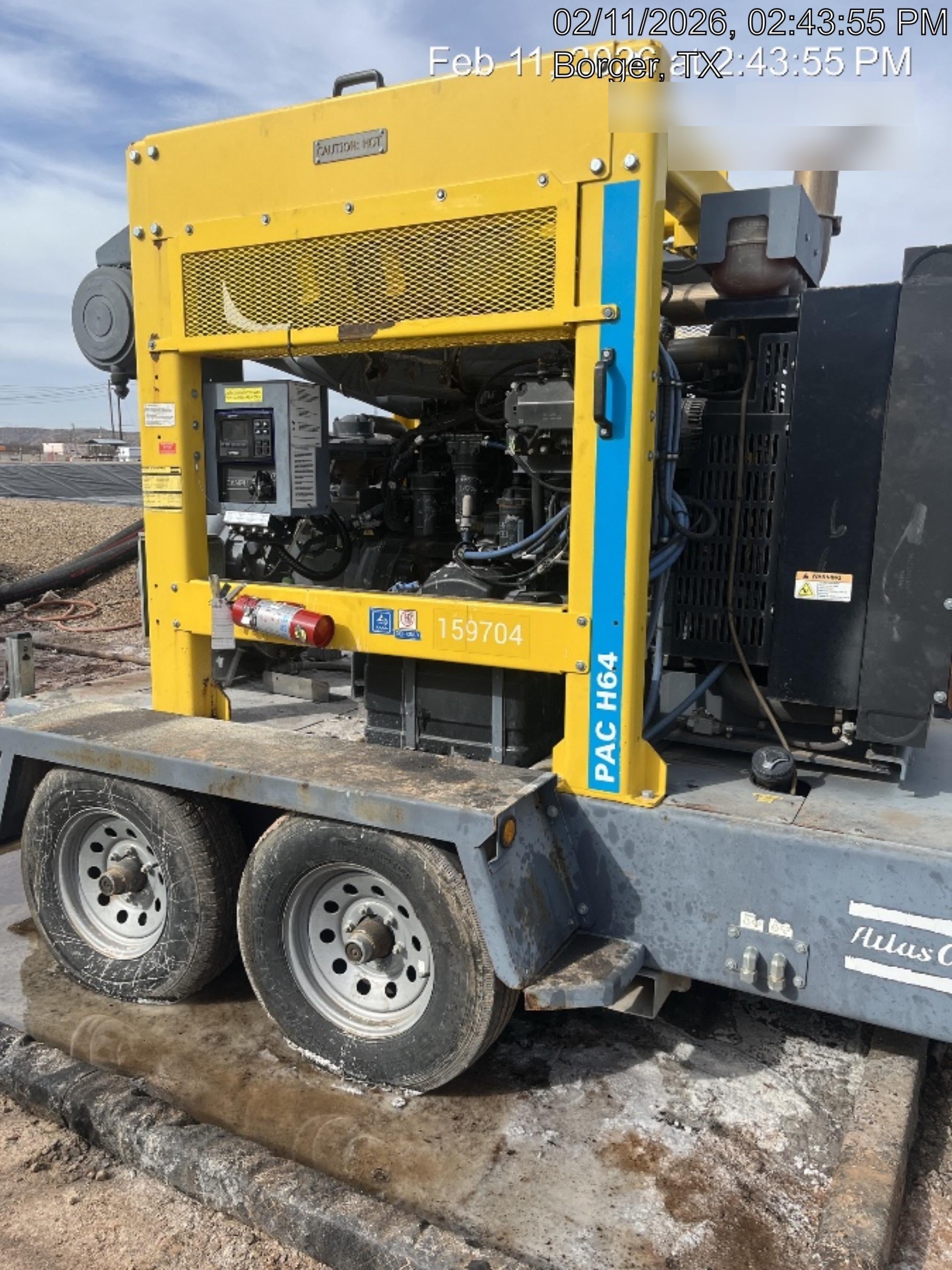 2021 ATLAS COPCO PAC H64 JD