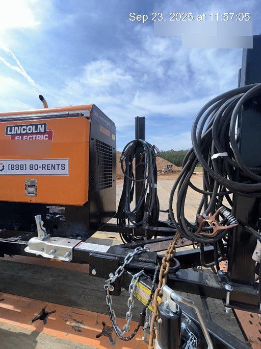 2021 Lincoln Electric Vantage 322 Vantage 322 Ready Pak 3 w/ Decals, ORANGE (includes trailer, cable rack, fender light kit) NO Telematics