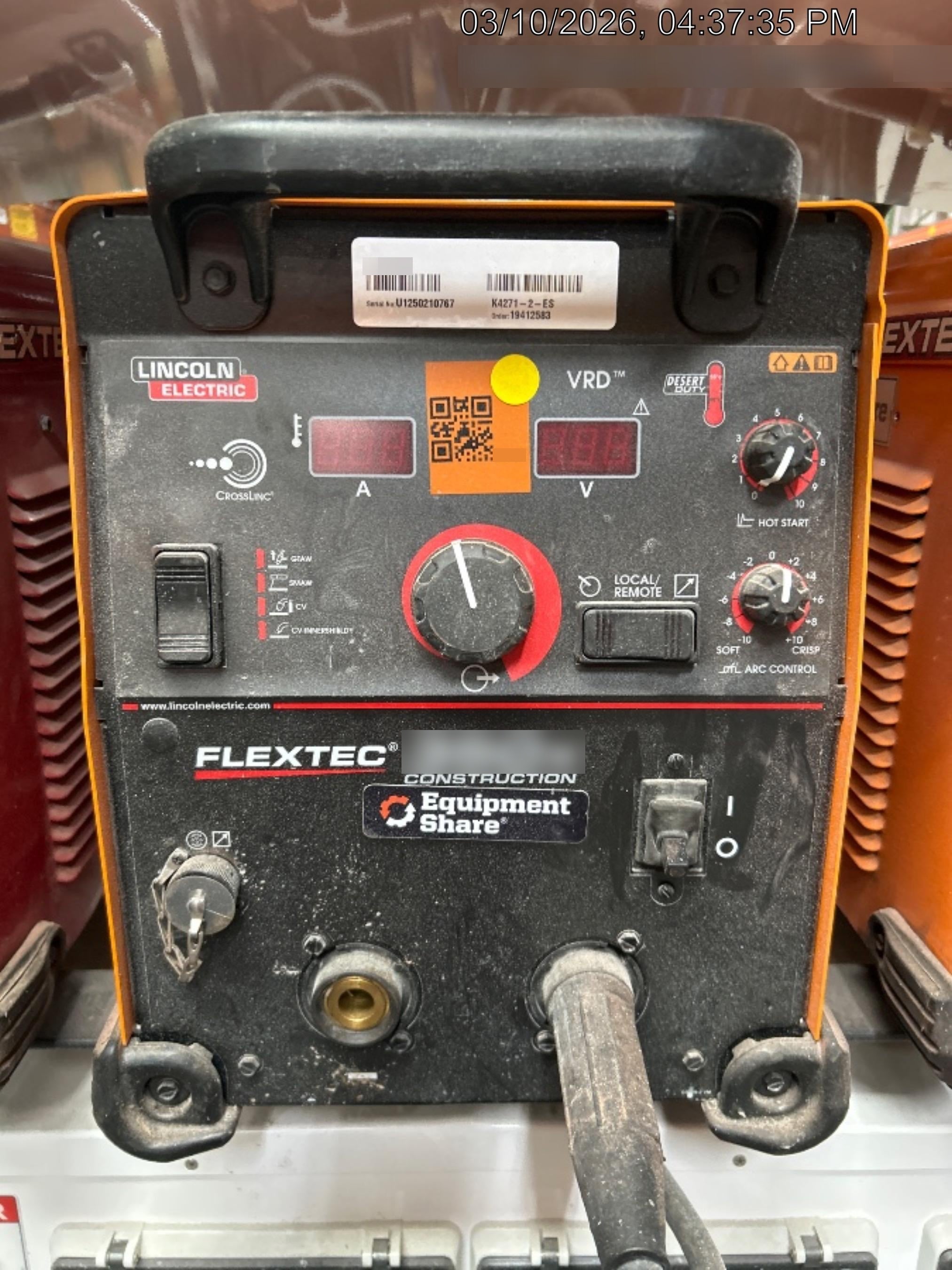 2025 LINCOLN ELECTRIC FLEXTEC 350X