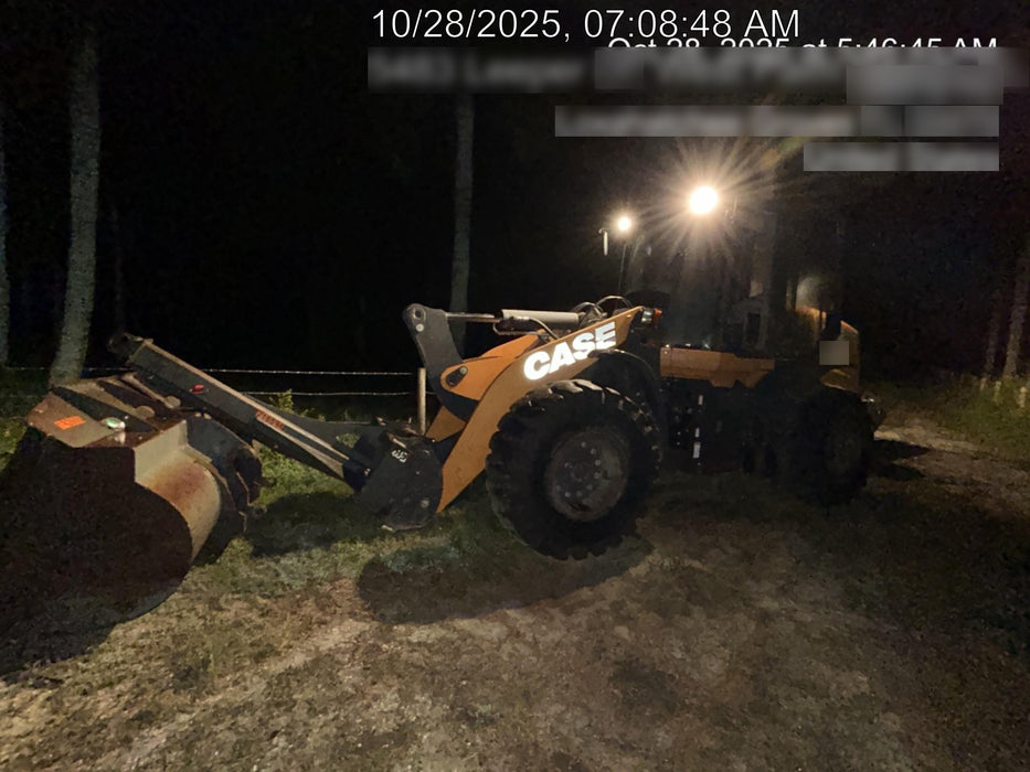 2018 Case 721G CLOSED CAB, 1 FUNCTION, JRB 416 STYLE HYD COUPLER