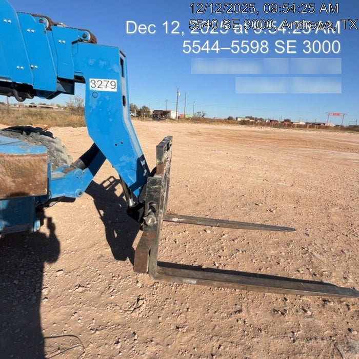 2017 Genie GTH-1056 Solid Tires, 60" carriage, Light Kit, Open ROPS