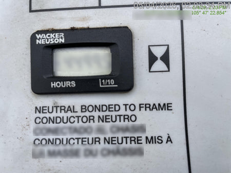 2019 Wacker Neuson LTV6L-MH Standard Options, ES Track Hardware, Fuel Level Sensor