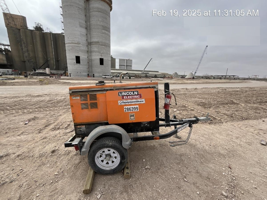 2022 Lincoln Electric LE400 Kubota V1505, Trlr, Cable Rack, Light Kit, ES Decals, T3