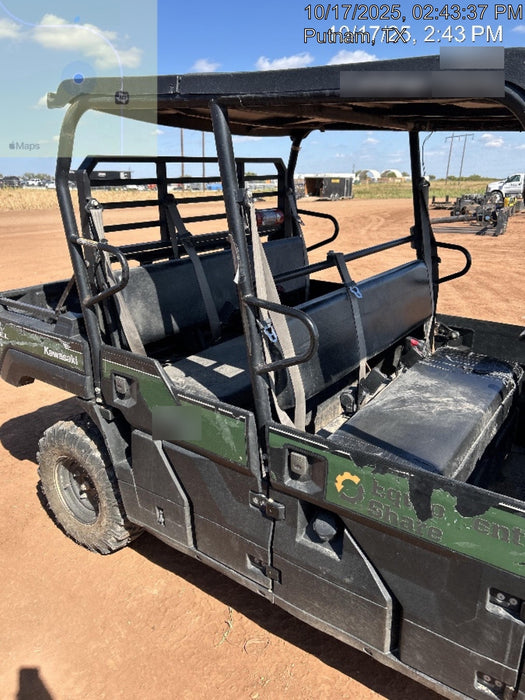 Kawasaki Mule PRO-DXT Movement Alarm, Beacon, Hard Top, ES Track Hardware