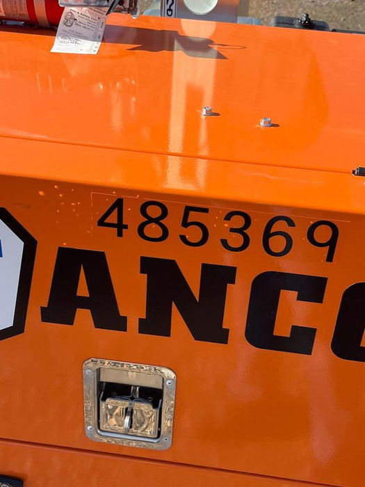 2025 Wanco WLTT-4MM4K Diesel, Mitsubishi L2E, 9.0HP @1800 rpm, Deep Sea Controller, Shore Power Plug, Auto Start, (4) 350W LED Floodlights, 4kW Generator, 60 Gal Fuel Tank, 2" Ball, T3