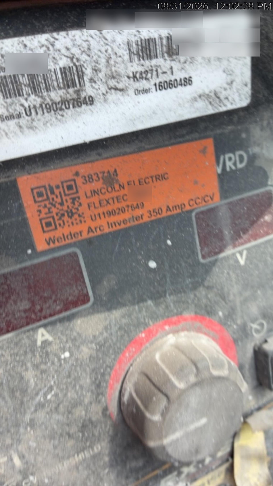 2021 LINCOLN ELECTRIC FLEXTEC 350X
