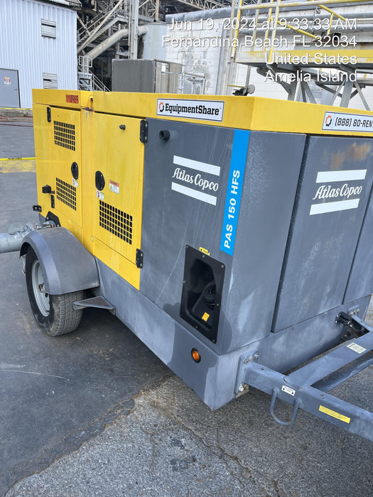 2020 ATLAS COPCO PAS 150 HF CS Enclosed