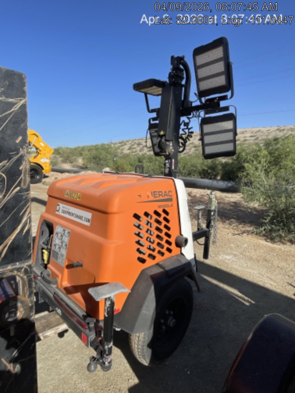 2024 Generac MLT2 Diesel, Flex Switch 120V Input, Powerzone Controller, 
(4) 320W LED Lights, 4kW Generator, 39.9 Gal Fuel Tank, 2" Ball, T3