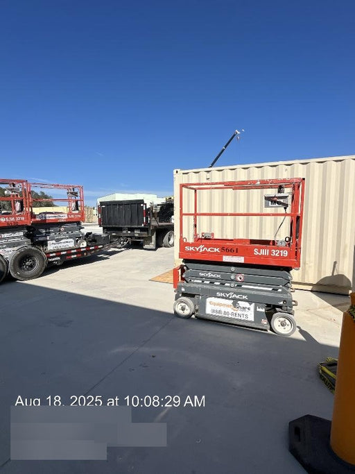 2017 Skyjack SJIII-3219 SJ3219, Trojan Battery Set, Extended Warranty 5yr/5k hr