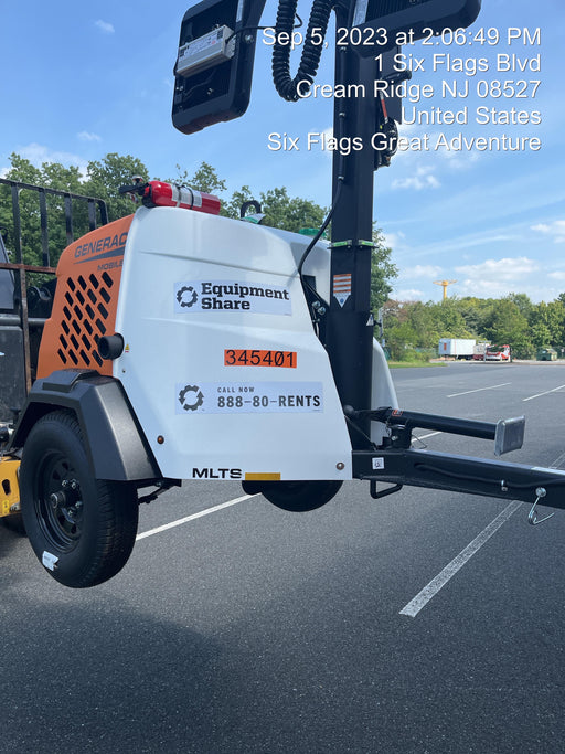 2023 Generac MLT2 Diesel, Flex Switch 120V Input, Powerzone Controller, (4) 320W LED Lights, 4kW Generator, 39.9 Gal Fuel Tank, 2" Ball, T3