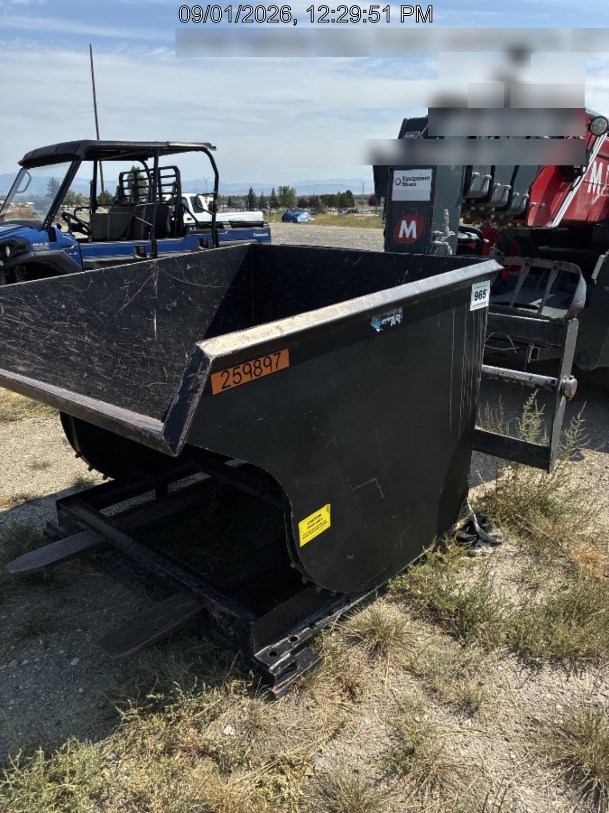 2022 STAR INDUSTRIES M-1820 - Self-Dump Hopper