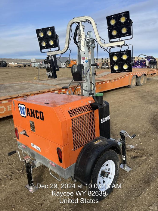 2024 Wanco WLTT-4MM4K Diesel, Deep Sea Controller, Shore Power Plug, Auto Start, (4) 350W LED Floodlights, 4kW Generator, 60 Gal Fuel Tank, 2" Ball, T3