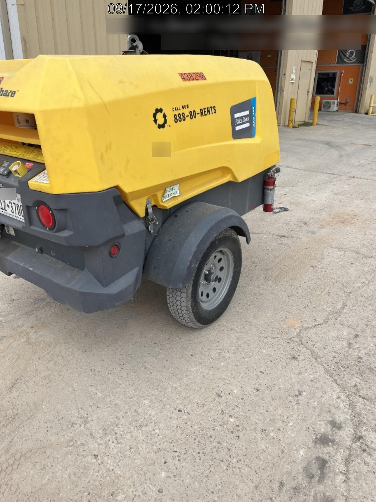 2024 ATLAS COPCO XAS188 CWK