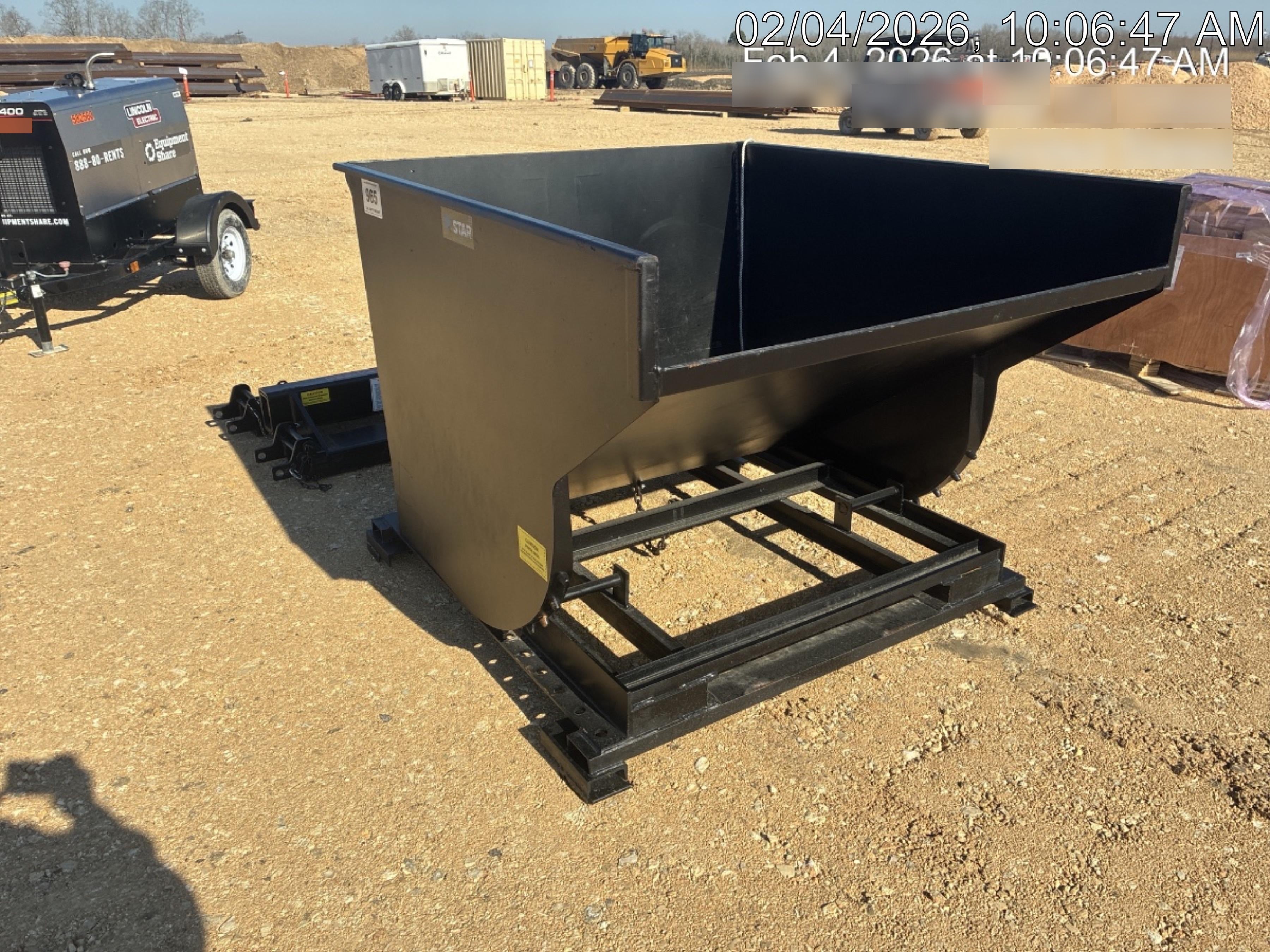 2025 STAR INDUSTRIES M-1820 - Self-Dump Hopper