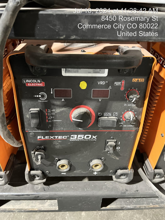 2023 LINCOLN ELECTRIC FLEXTEC 350X