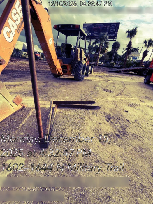 2014 WERK-BRAU 42" Forks - Backhoe