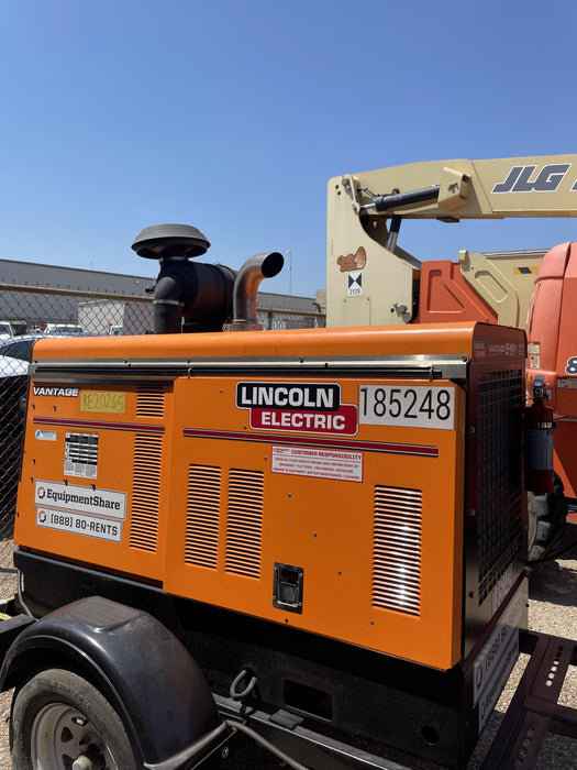 2021 Lincoln Electric Vantage 549X Ready Pak 3, ORANGE (includes trailer, cable rack, fender light kit)