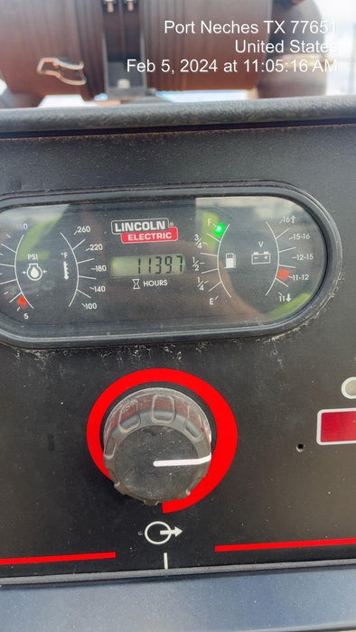 2022 Lincoln Electric Vantage 549X Crosslink Technology, Trailer Mounted, ES Decals, T3