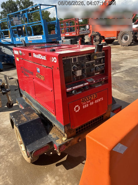 2024 Shindaiwa DGW400MDL Kubota D902 Engine, 23 HP, Dual Op Welder, Wire, Arc, Droop Stick, Tig, and CC Stick Functionality, Simulphase, 3 Phase and 1 Phase Gen Output, Single Axle NB Trlr, Slr Trckl Chrg 12V 12W, Fire Ext