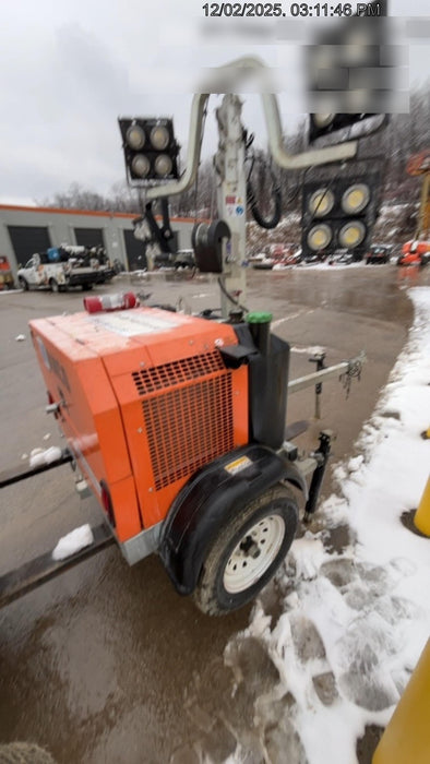 2024 Wanco WLTT-4MM4K Diesel, Deep Sea Controller, Shore Power Plug, Auto Start, (4) 350W LED Floodlights, 4kW Generator, 60 Gal Fuel Tank, 2" Ball, T3