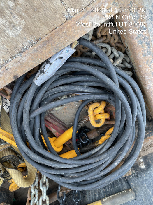 2022 Lincoln Electric LE400 Kubota V1505, Trlr, Cable Rack, Light Kit, ES Decals, T3