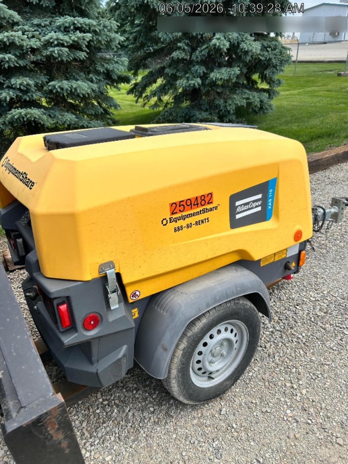 2022 ATLAS COPCO XAS 110