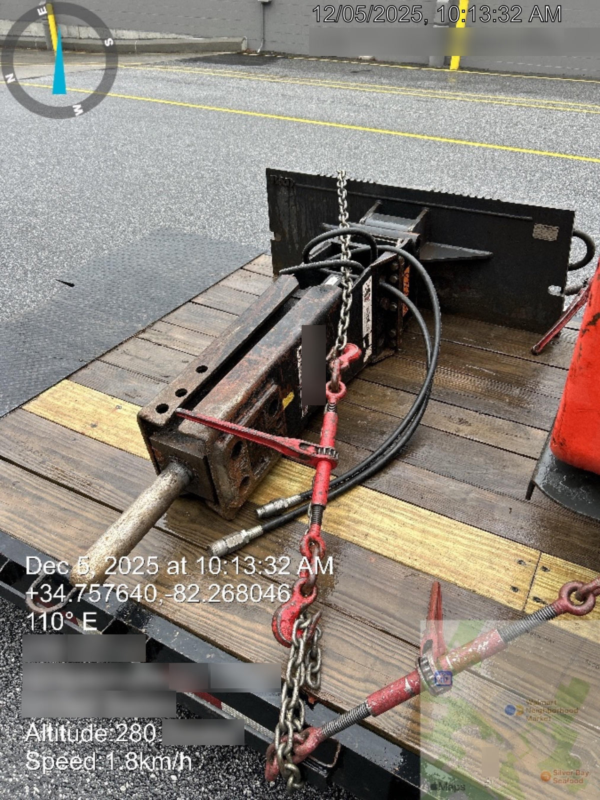 2025 EPIROC EC100T Bracket