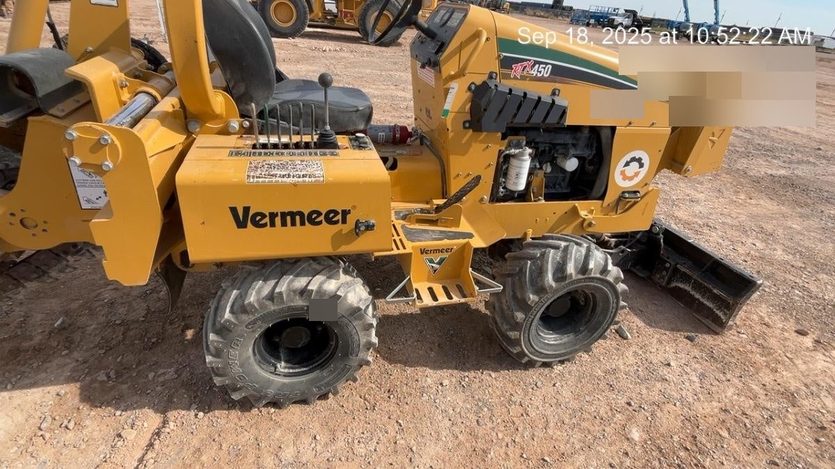 2019 VERMEER RTX450