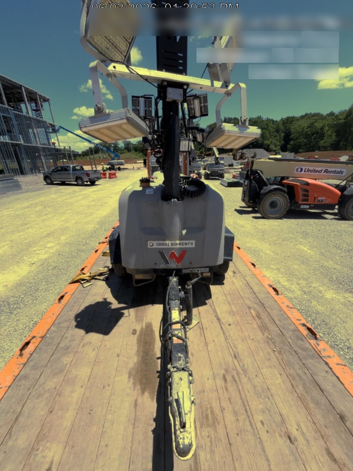 2019 Wacker Neuson LTV6K-LED Standard LED Towable Light Tower w/None