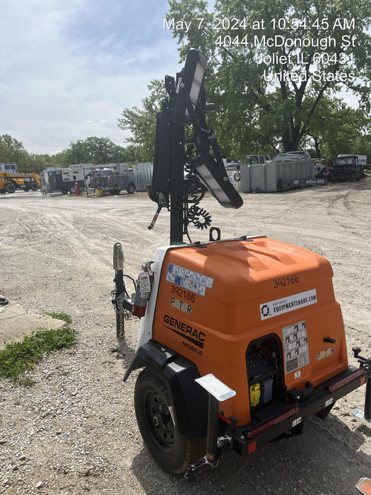 2024 Generac MLT2 Diesel, Flex Switch 120V Input, Powerzone Controller, 
(4) 320W LED Lights, 4kW Generator, 39.9 Gal Fuel Tank, 2" Ball, T3