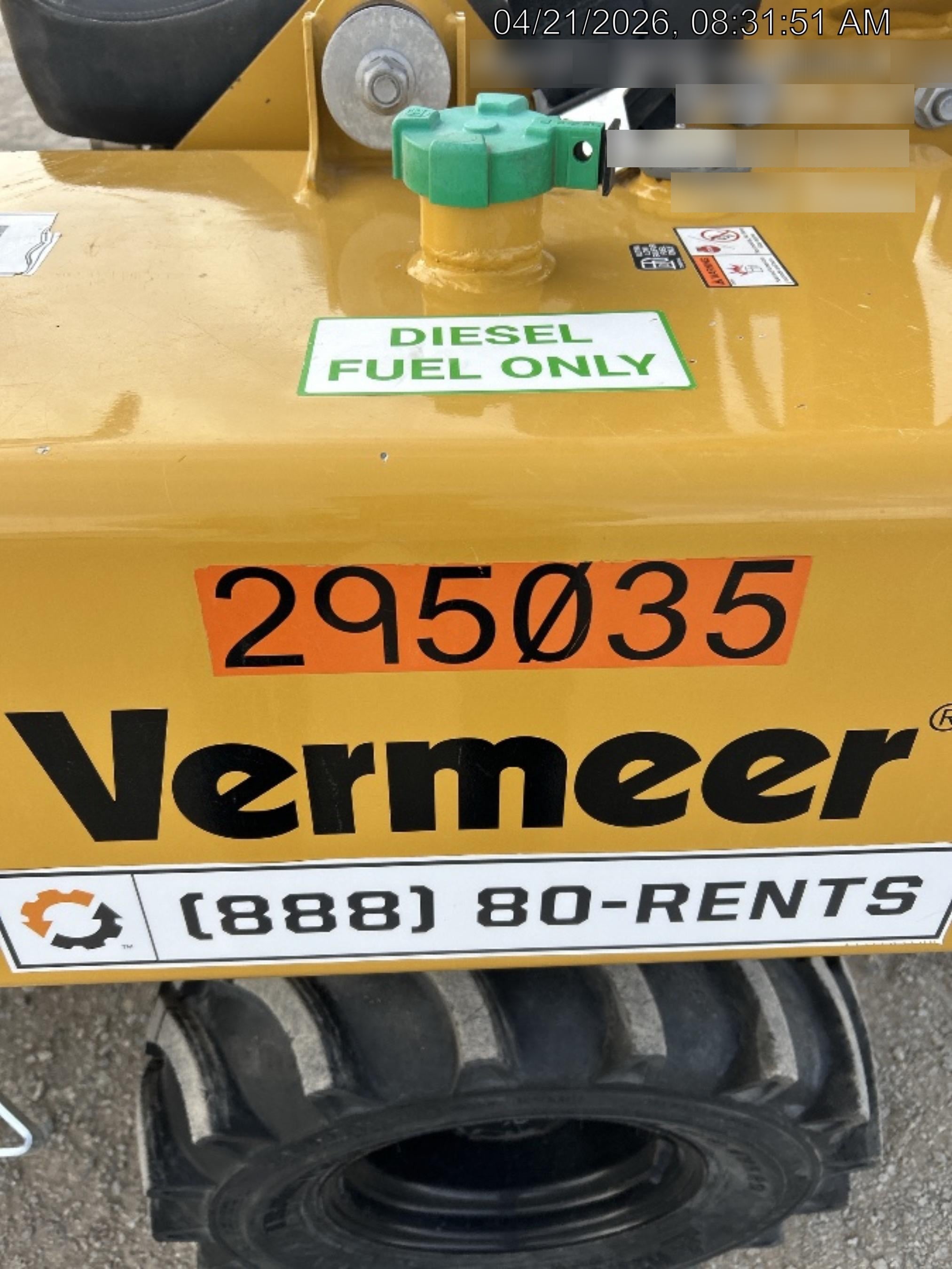 2023 VERMEER RTX450