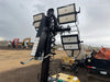 2022 Allmand NLV3GR (4) LED Light Fixture 350W, 23' Vertical Mast, 3kW Prime, Towable, ES Decals, T3