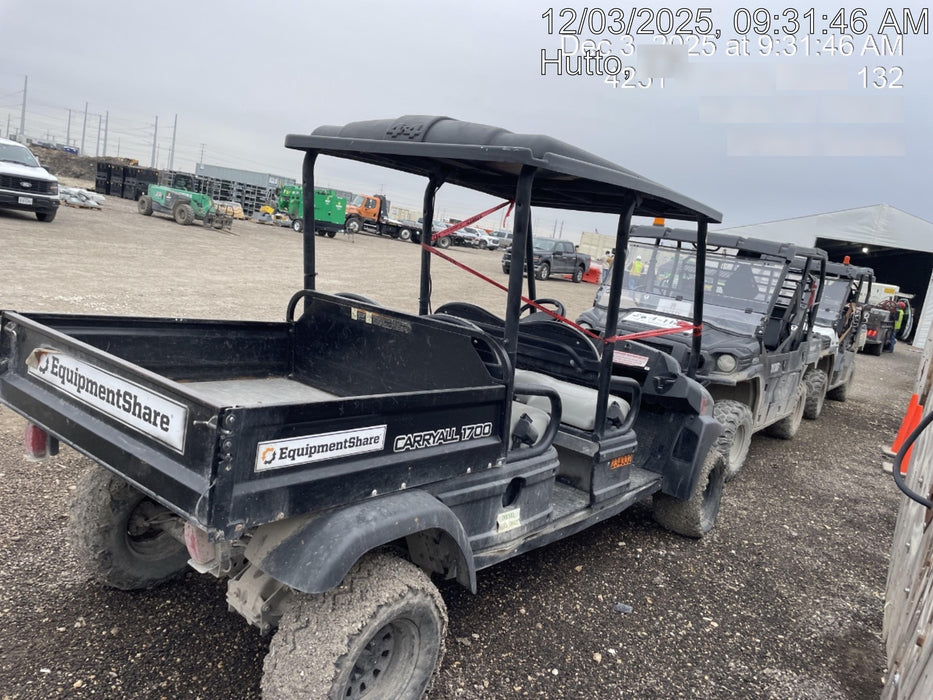 2022 Club Car CA1700D Canopy, Diesel, 4 Passenger