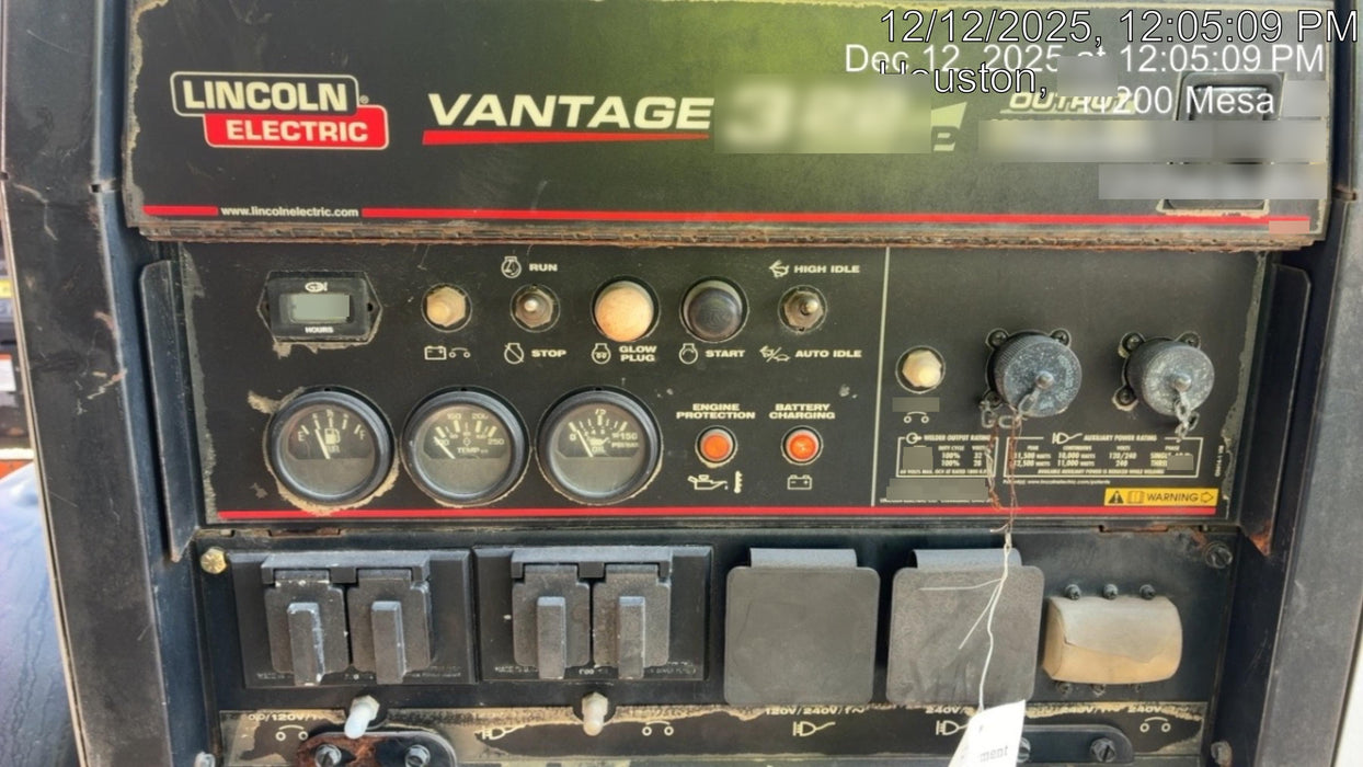 2021 LINCOLN ELECTRIC Vantage 322