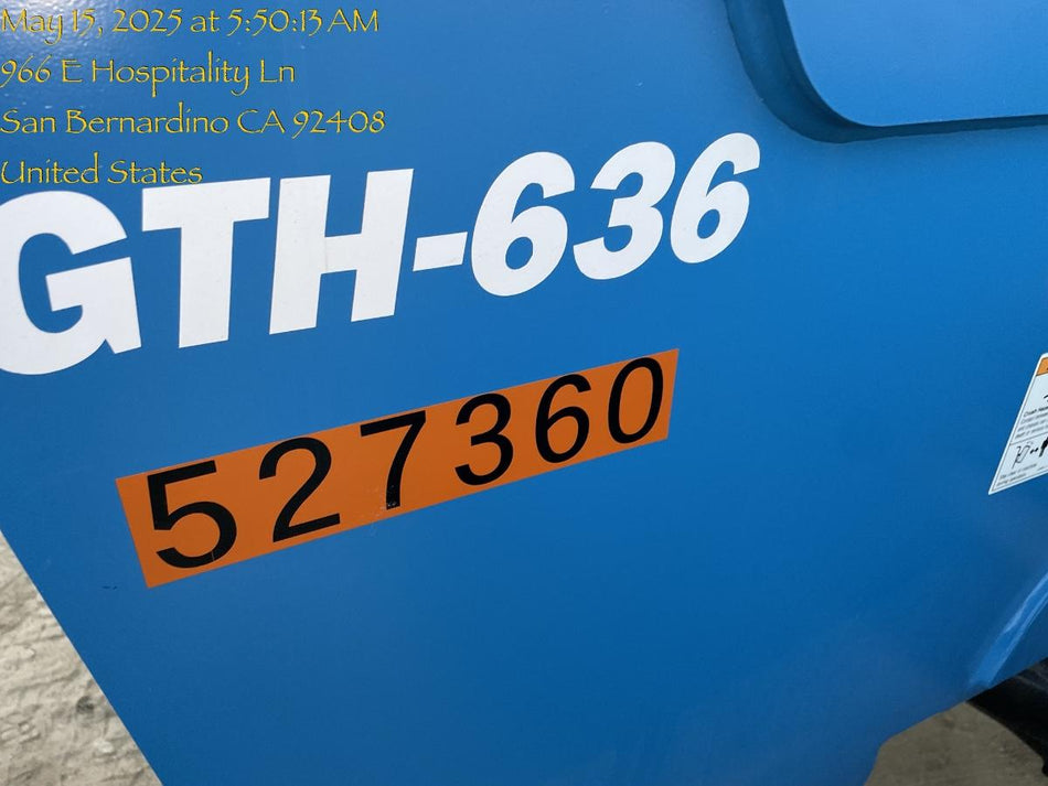 2025 GENIE GTH-636