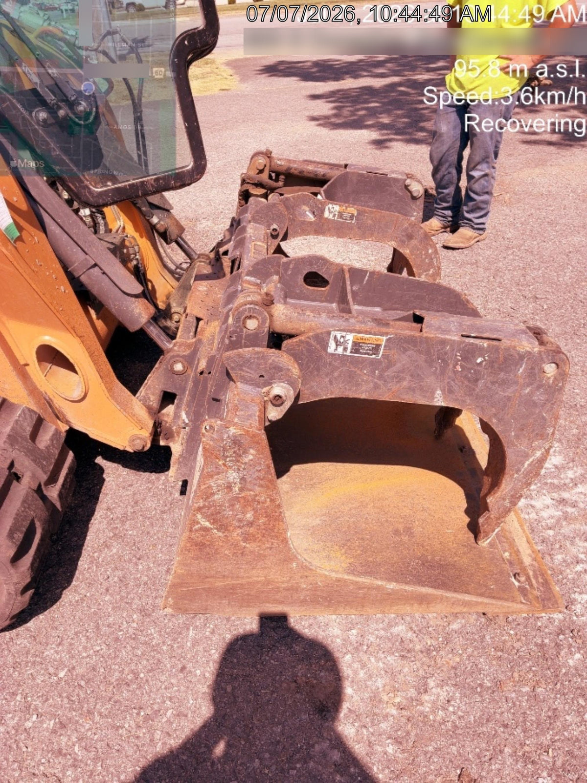 2018 PALADIN 76" Scrap Grapple Bucket - Paladin