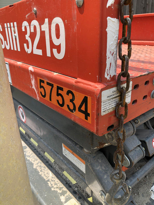 2016 Skyjack SJIII-3219 Standard Rental Specs