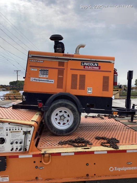 2021 Lincoln Electric Vantage 549X Ready Pak 3, ORANGE (includes trailer, cable rack, fender light kit)