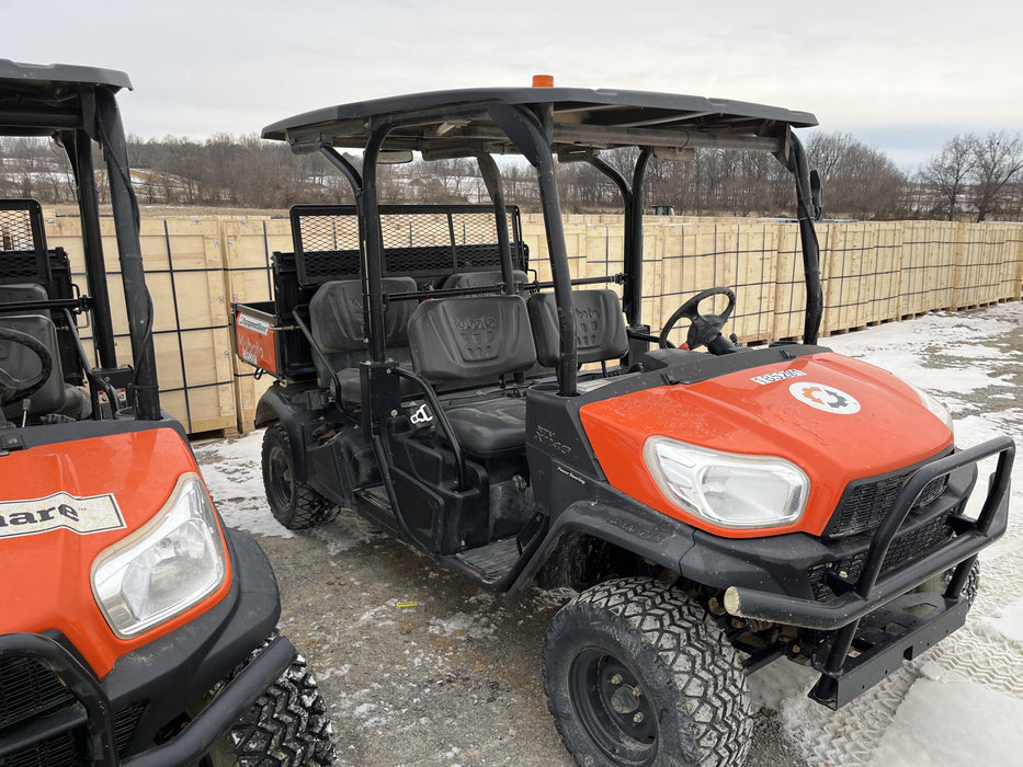 2022 Kubota RTV-X1140W-H Plastic Canopy, Windshield Acrylic Clear, LED Strobe Light, Wire Harness Kit, Back up Alarm