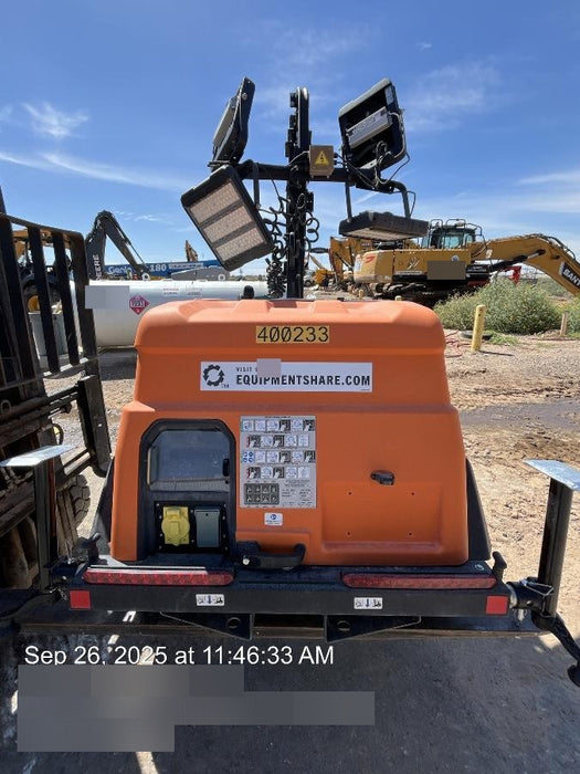 2024 Generac MLT2 Diesel, Flex Switch 120V Input, Powerzone Controller, 
(4) 320W LED Lights, 4kW Generator, 39.9 Gal Fuel Tank, 2" Ball, T3