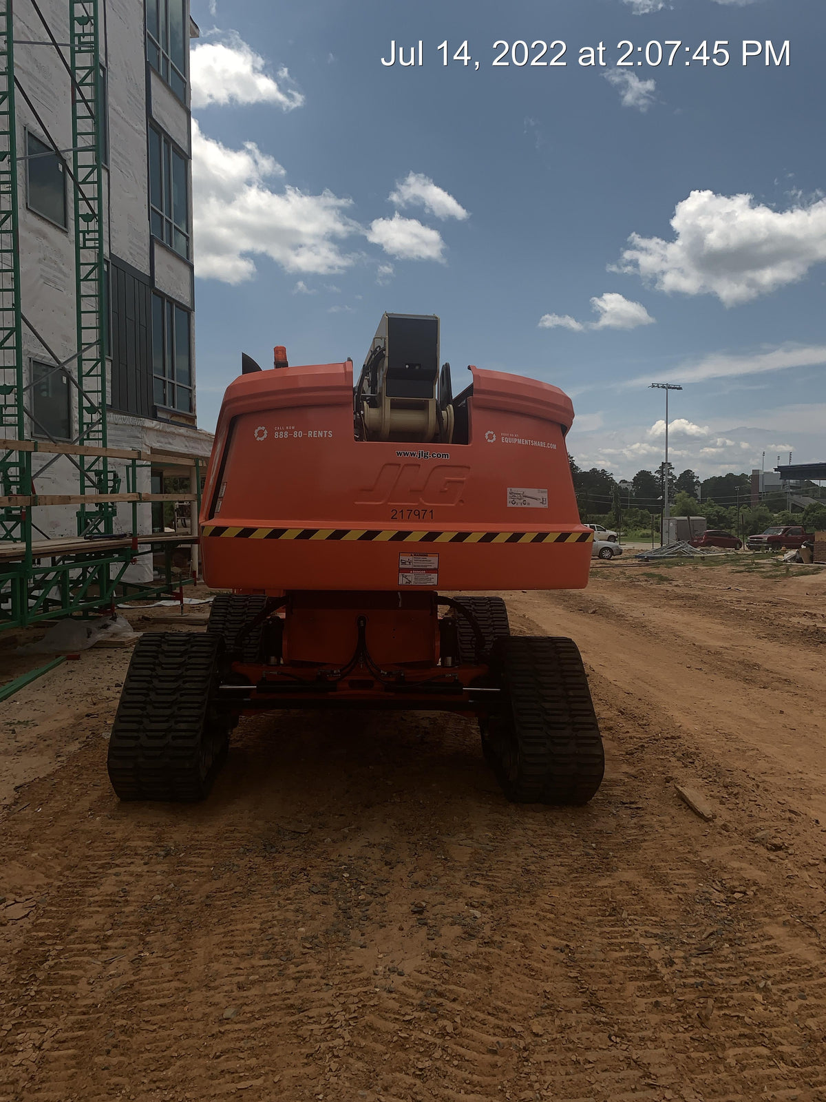 2022 JLG 660SJ Quad Track