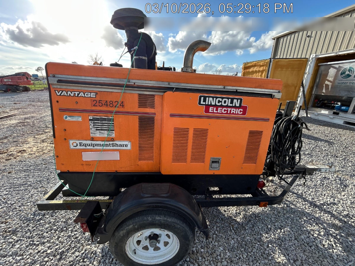 2022 Lincoln Electric Vantage 549X Crosslink Technology, Trailer Mounted, ES Decals, T3