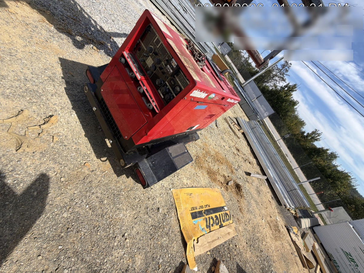 2022 Shindaiwa DGW400MDL Kubota D902 Engine, 23 HP, Dual Op Welder, Wire, Arc, Droop Stick, Tig, and CC Stick Functionality, Simulphase, 3 Phase and 1 Phase Gen Output, Single Axle NB Trlr, Slr Trckl Chrg 12V 12W, Fire Ext